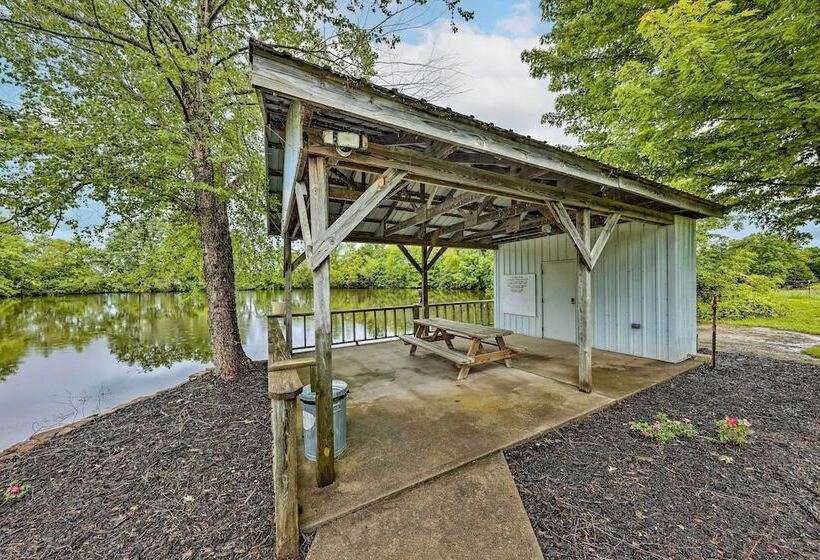 Waterfront Missouri Escape W/ Private Pond & Dock!