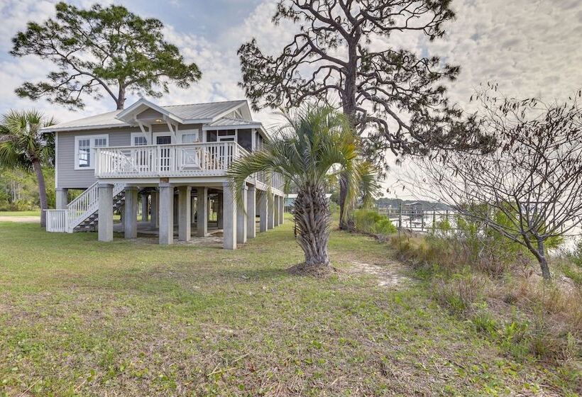 Waterfront Ochlockonee Bay Cottage W/ Views!