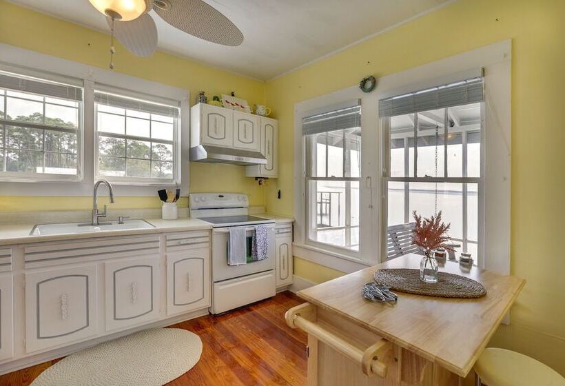 Waterfront Ochlockonee Bay Cottage W/ Views!