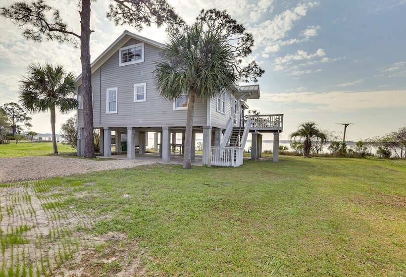 Waterfront Ochlockonee Bay Cottage W/ Views!