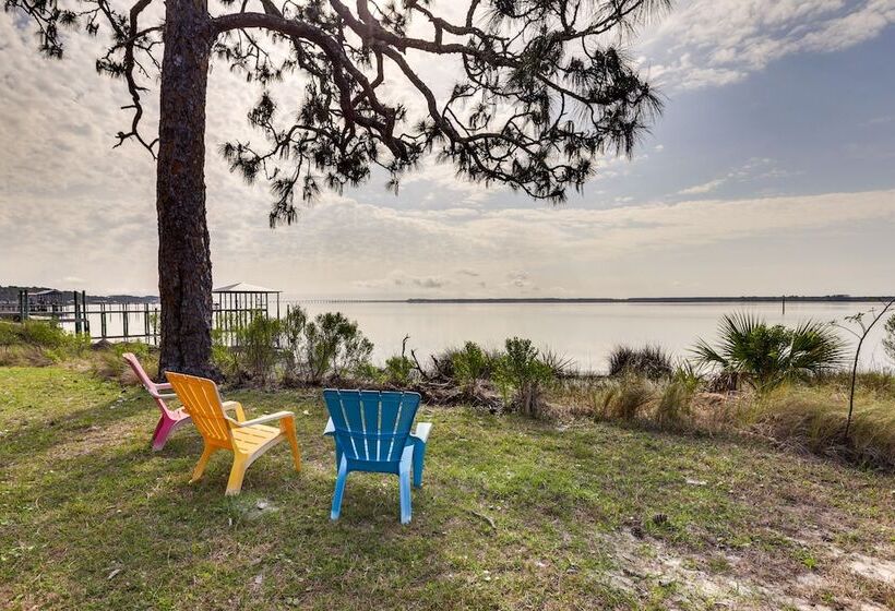 Waterfront Ochlockonee Bay Cottage W/ Views!
