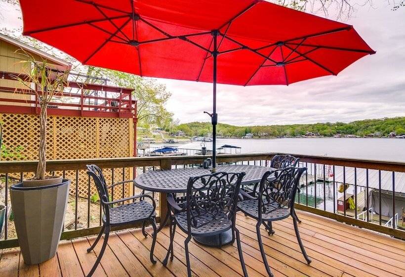 Waterfront Ozarks Home W/ Hot Tub, Bar & Dock