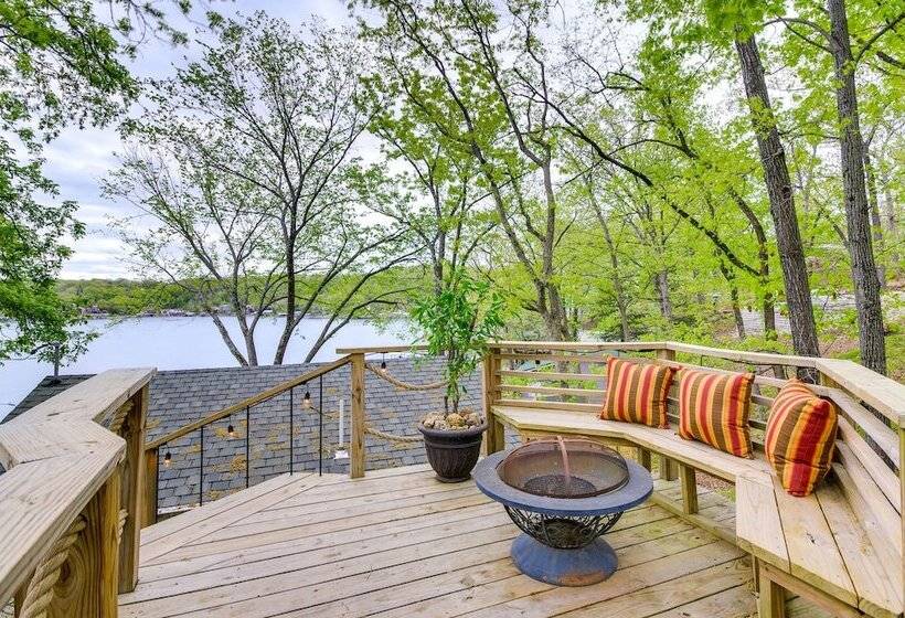 Waterfront Ozarks Home W/ Hot Tub, Bar & Dock