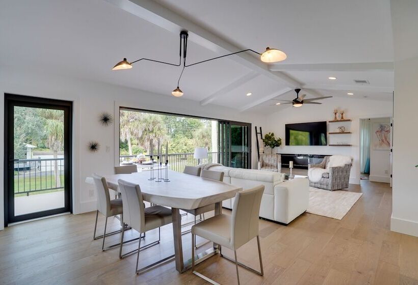 Waterfront Retreat W/ Pool Near Bonita Beach!