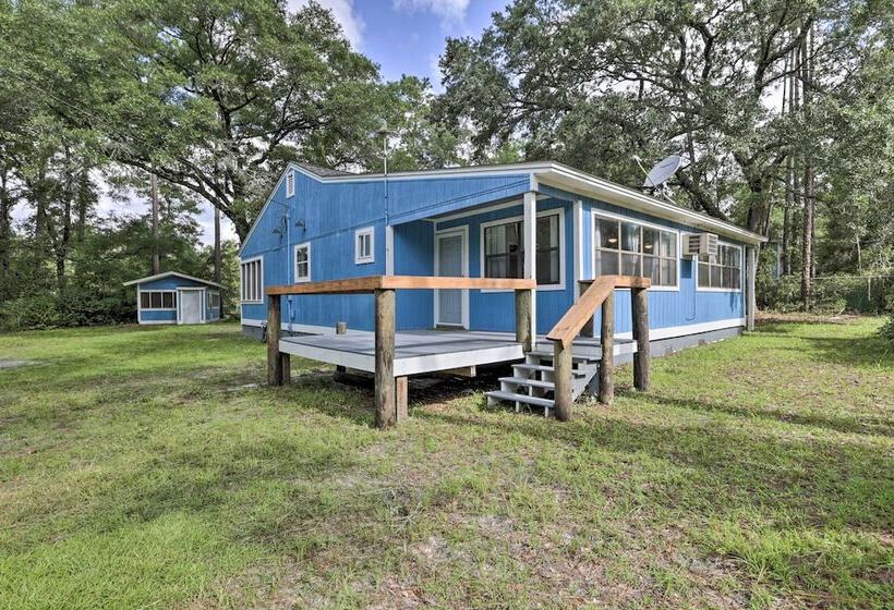 Waterfront Sopchoppy Hideaway W/ 2 Kayaks!