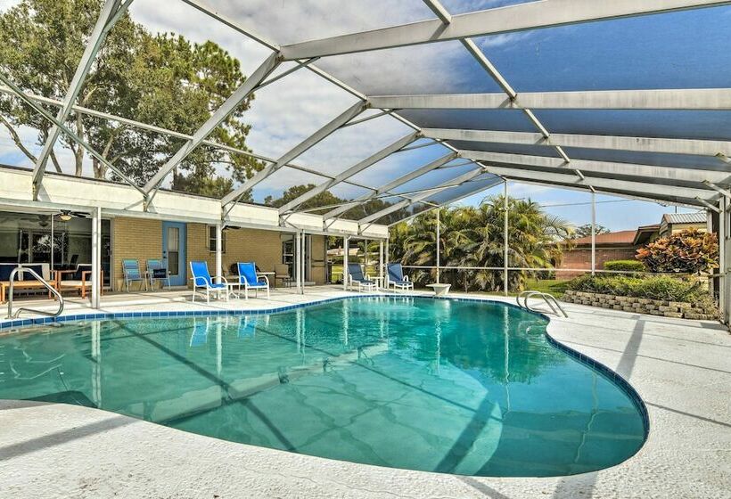 Waterfront Villa W/ Pool ~ 5 Mi To Ybor City!