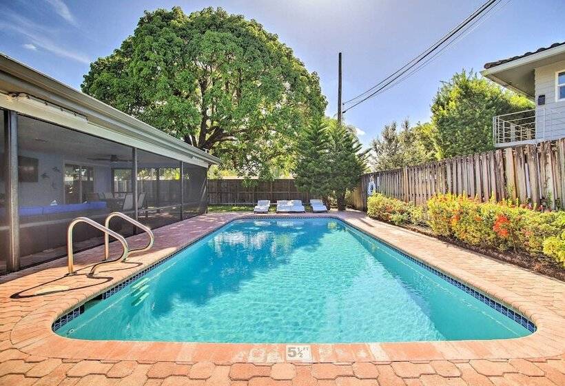 Wilton Manors Home W/ Pool ~ 4 Mi To Beach!
