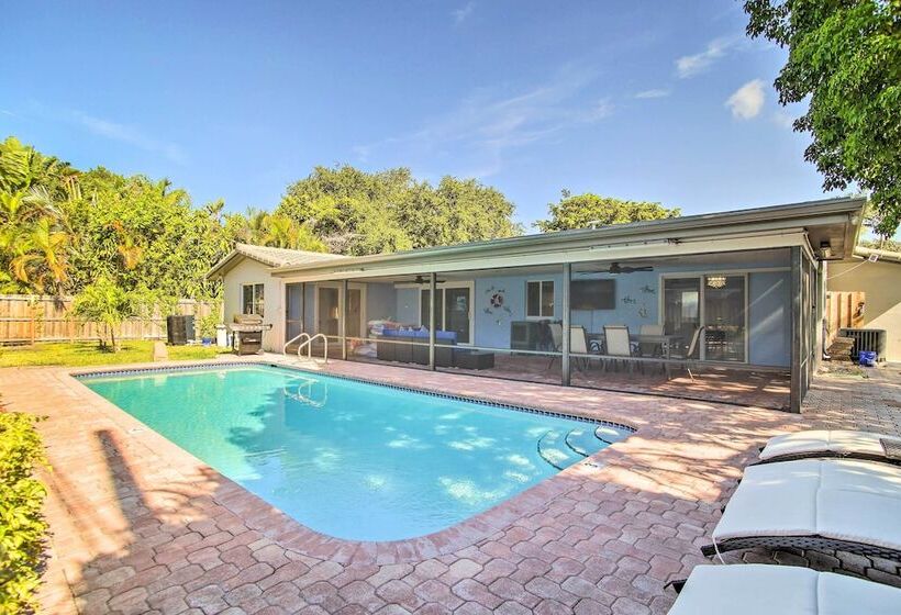 Wilton Manors Home W/ Pool ~ 4 Mi To Beach!