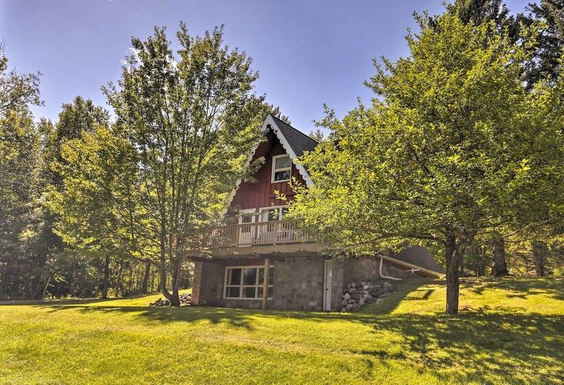 A Frame Cabin W/ Private Boat Dock!