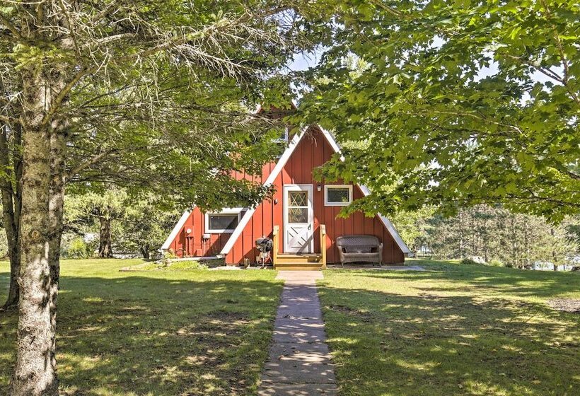 A Frame Cabin W/ Private Boat Dock!