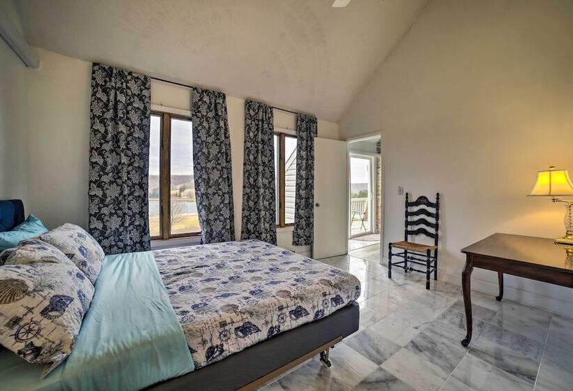 Alpine Lake Resort Home: Stunning Lake Views!