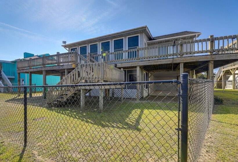 Atlantic Beach Home By Fort Macon State Park