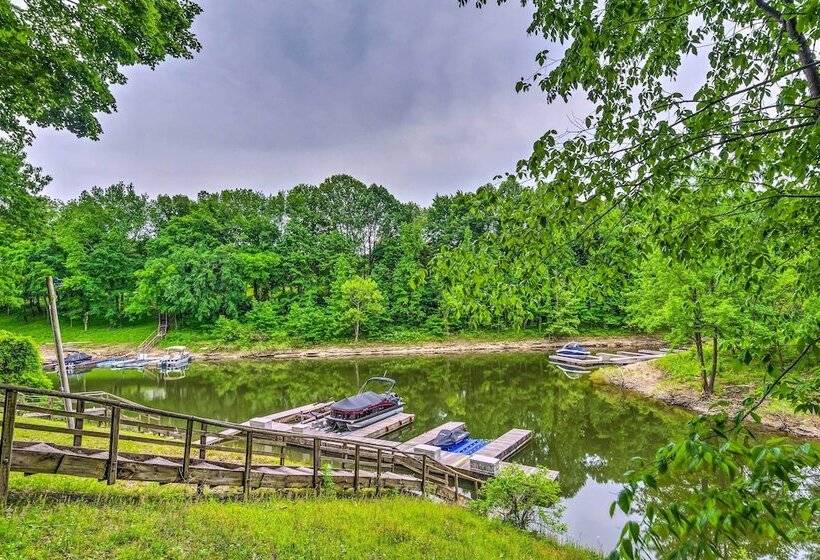 Barren River Lake Home W/ Boat Dock + Grill!