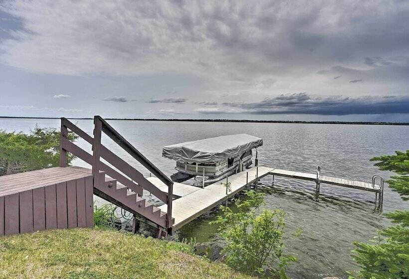 Breathtaking Castle Rock Lake Home: Waterfront Lot