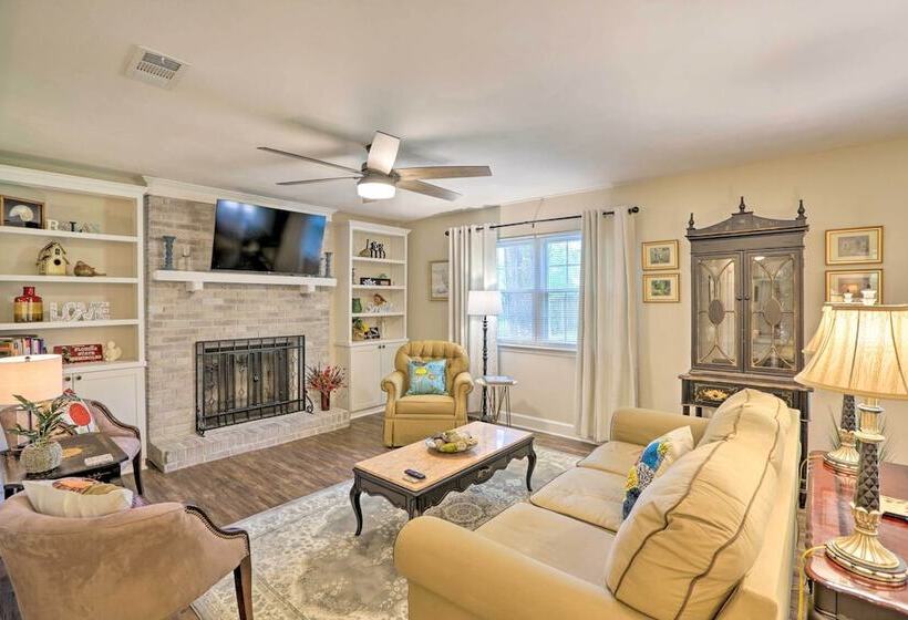 ~ 8 Mi To Fsu: Bright Tallahassee Retreat!