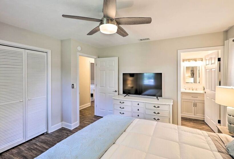 ~ 8 Mi To Fsu: Bright Tallahassee Retreat!