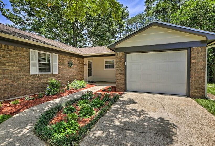 ~ 8 Mi To Fsu: Bright Tallahassee Retreat!