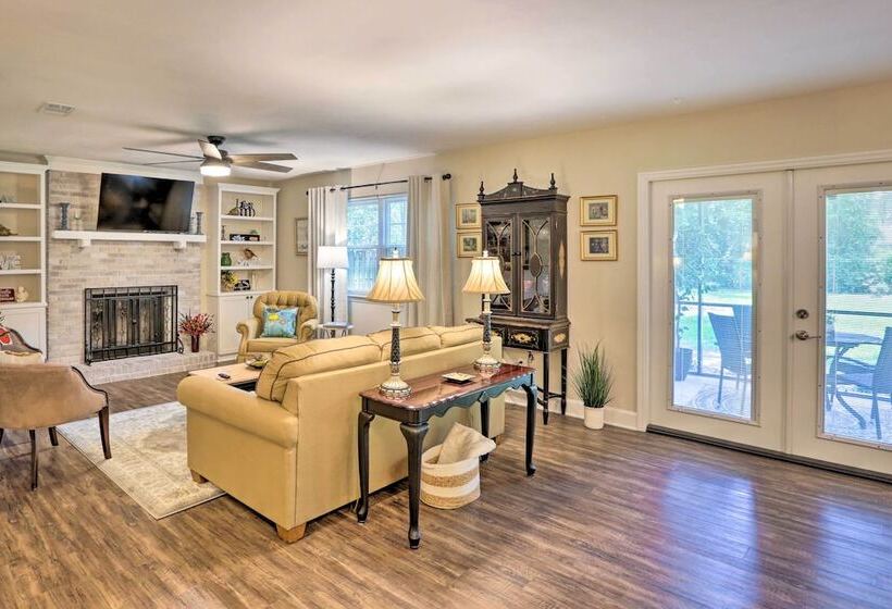 ~ 8 Mi To Fsu: Bright Tallahassee Retreat!