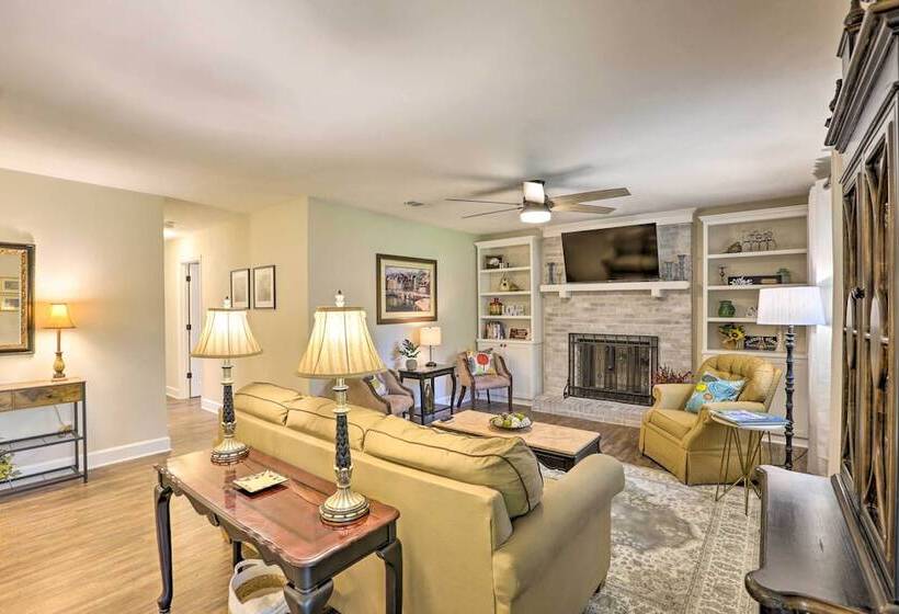 ~ 8 Mi To Fsu: Bright Tallahassee Retreat!