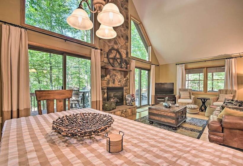 Cacapon River Cabin W/ Private River Access!