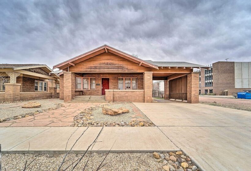 Central Home 1 Mi To Texas Tech + By Dtwn Lubbock