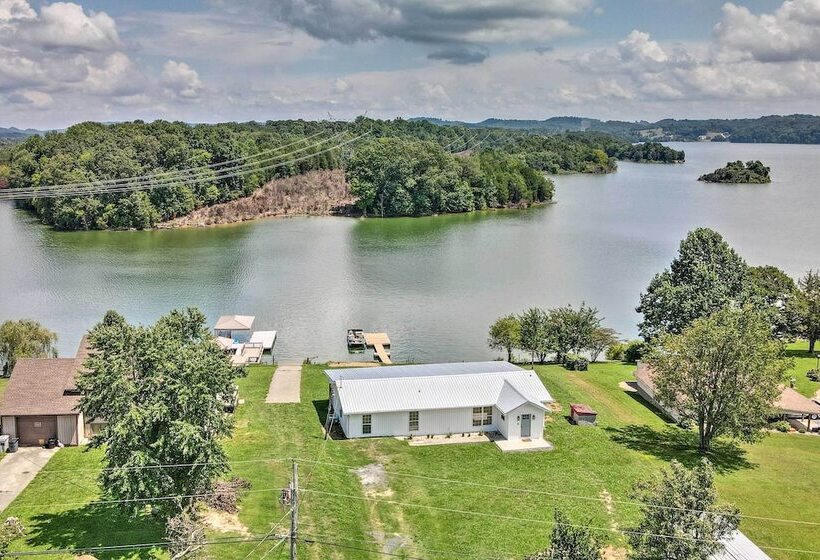Cherokee Lake Home W/ Private Dock & Patio!