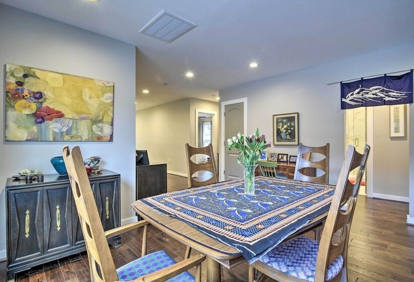 Chic, Central Downtown Duplex ~ 1 Mile To Duke!