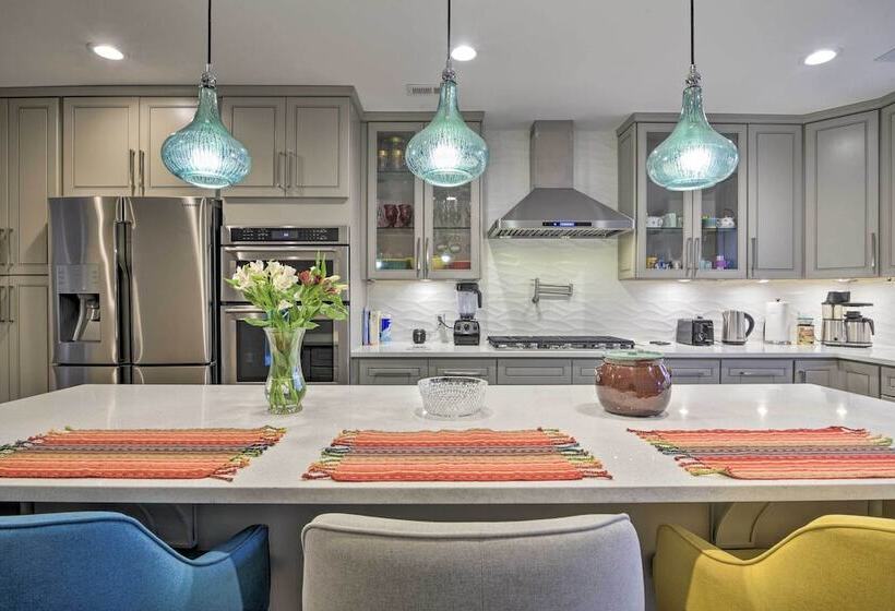 Chic, Central Downtown Duplex ~ 1 Mile To Duke!