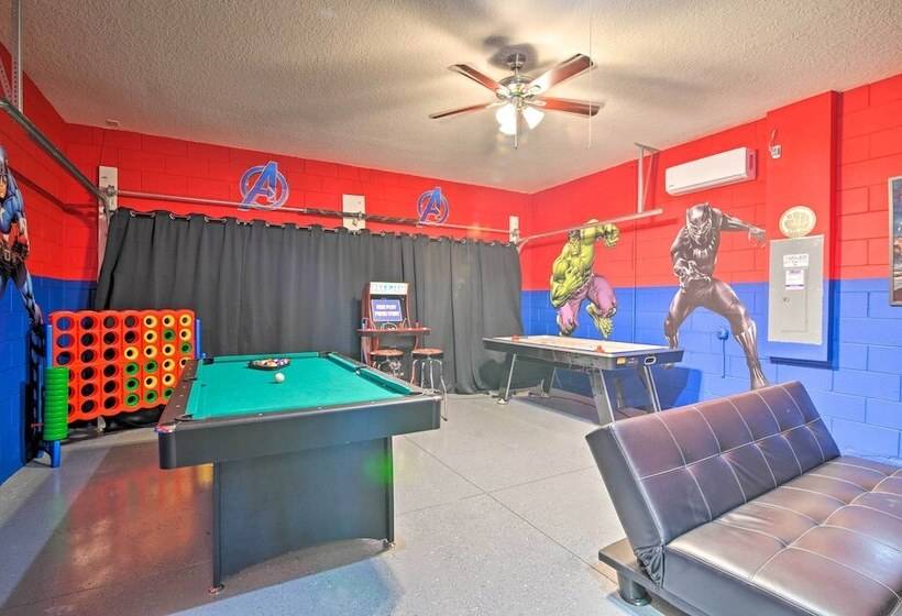 Game Room: Disney Themed Resort Home In Davenport!