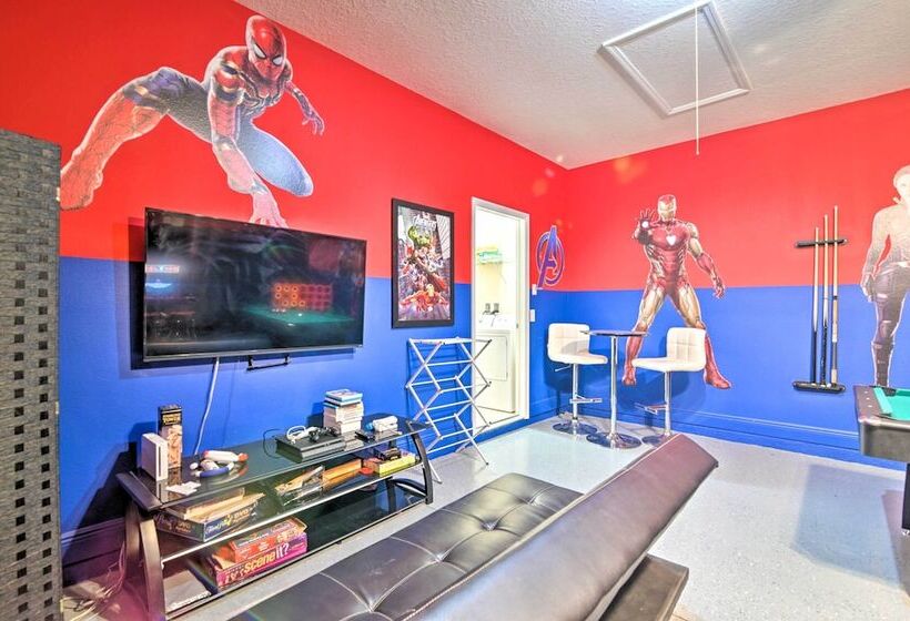 Game Room: Disney Themed Resort Home In Davenport!