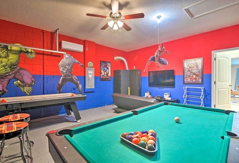 Game Room: Disney Themed Resort Home In Davenport!