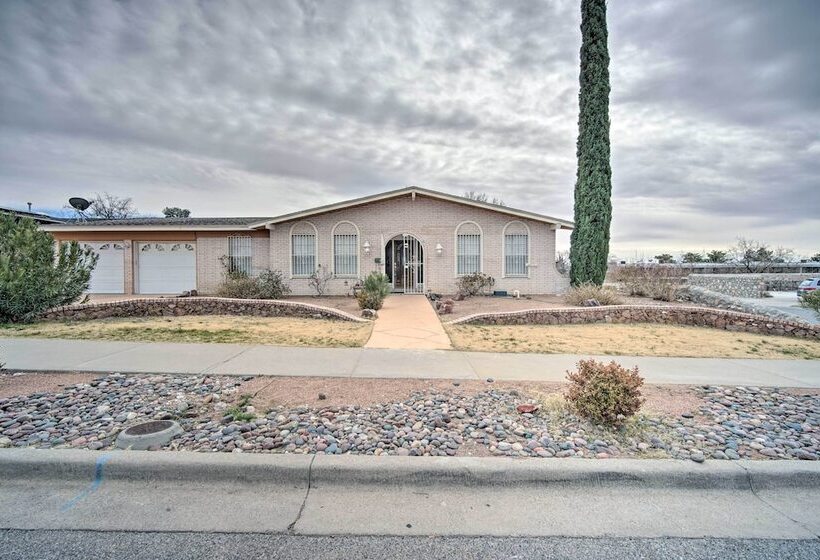 El Paso Home W/ Bbq Grill 4 Mi To Sunland Park!