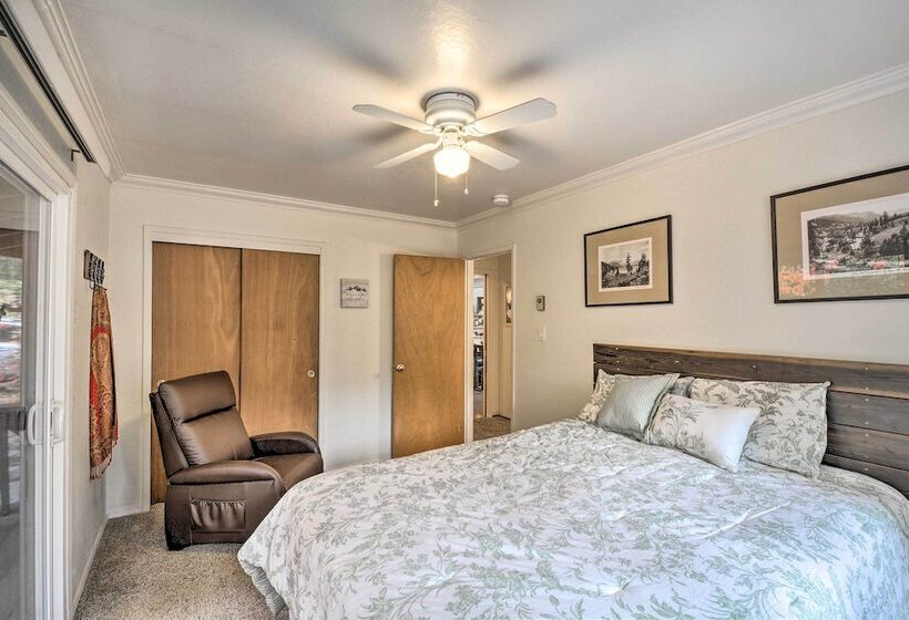 Furnished Deck & Nat L Forest Views: Arnold Cabin