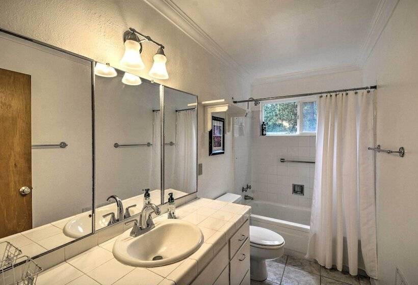 Furnished Deck & Nat L Forest Views: Arnold Cabin