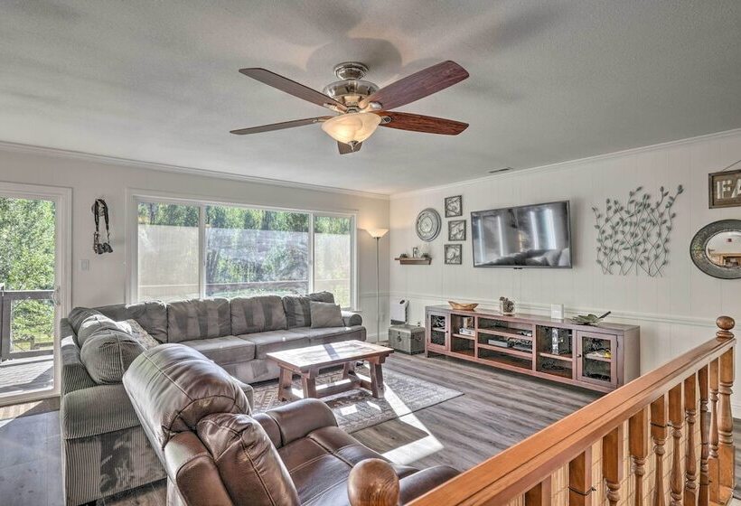 Furnished Deck & Nat L Forest Views: Arnold Cabin