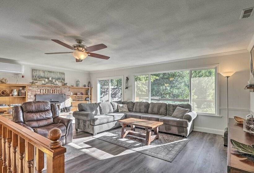 Furnished Deck & Nat L Forest Views: Arnold Cabin