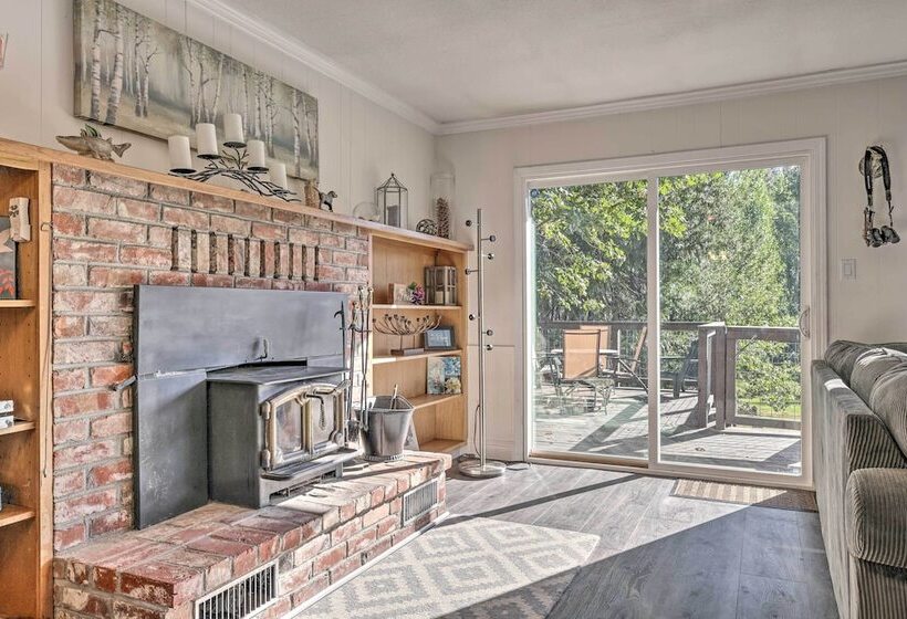 Furnished Deck & Nat L Forest Views: Arnold Cabin