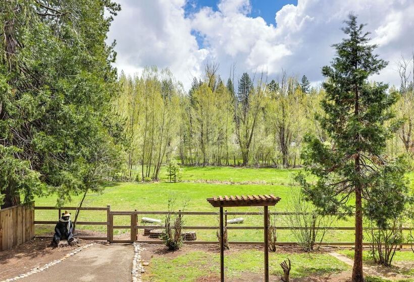 Furnished Deck & Nat L Forest Views: Arnold Cabin