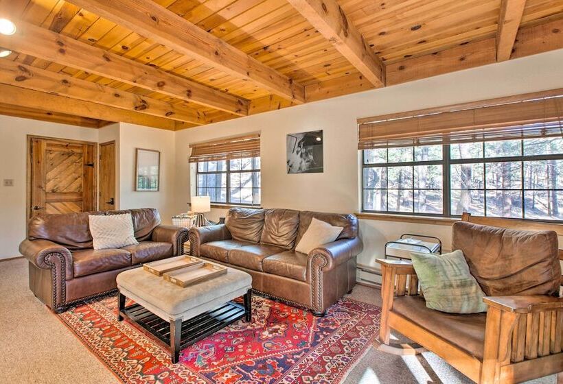 Family Cabin W/ Hot Tub: 1 Mi To Angel Fire Resort