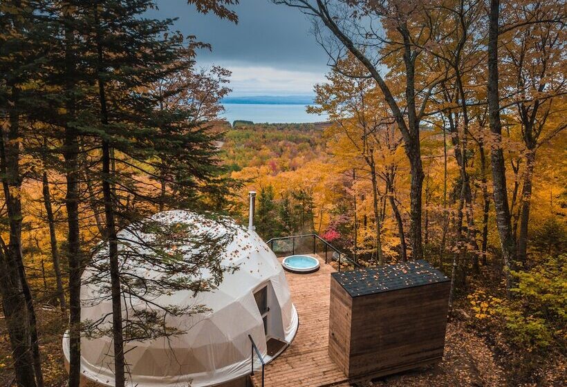 בית מלון כפרי Dômes Charlevoix