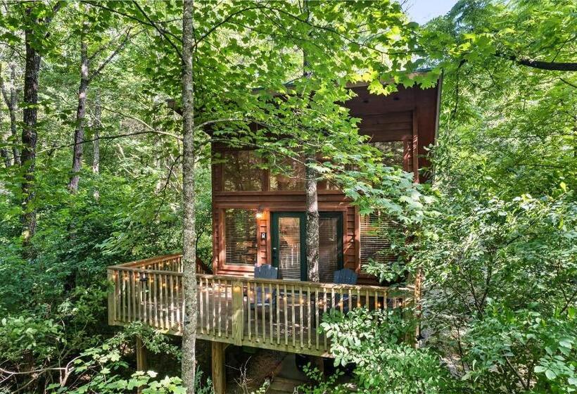 호텔 Rivers Edge Treehouses