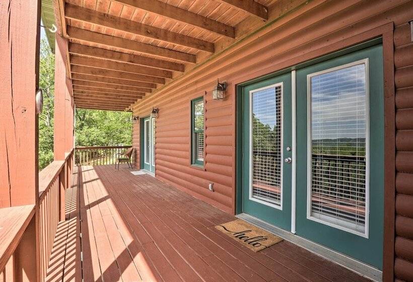 Beaver Lake Home W/ Game Room, Boat Slip & Views!