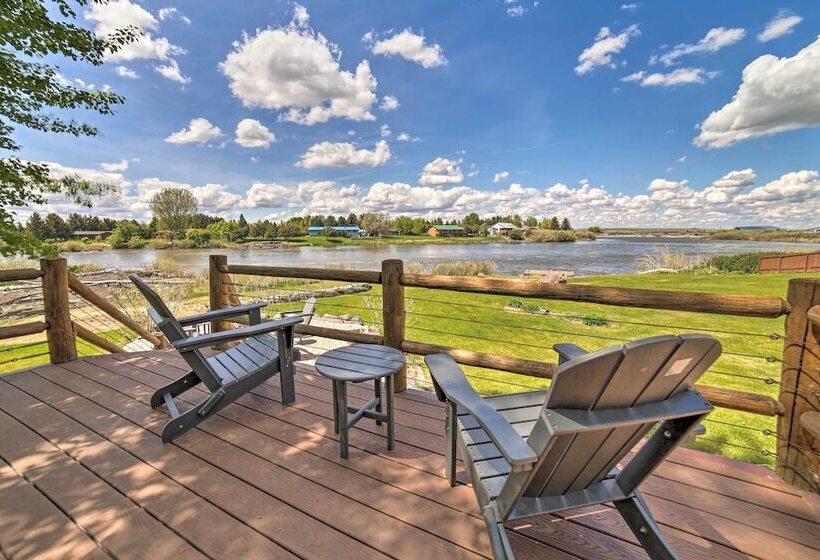 Idyllic Idaho Falls Retreat W/ River Views!