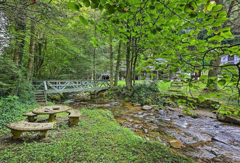 Idyllic Roan Mountain Cabin Across From Creek