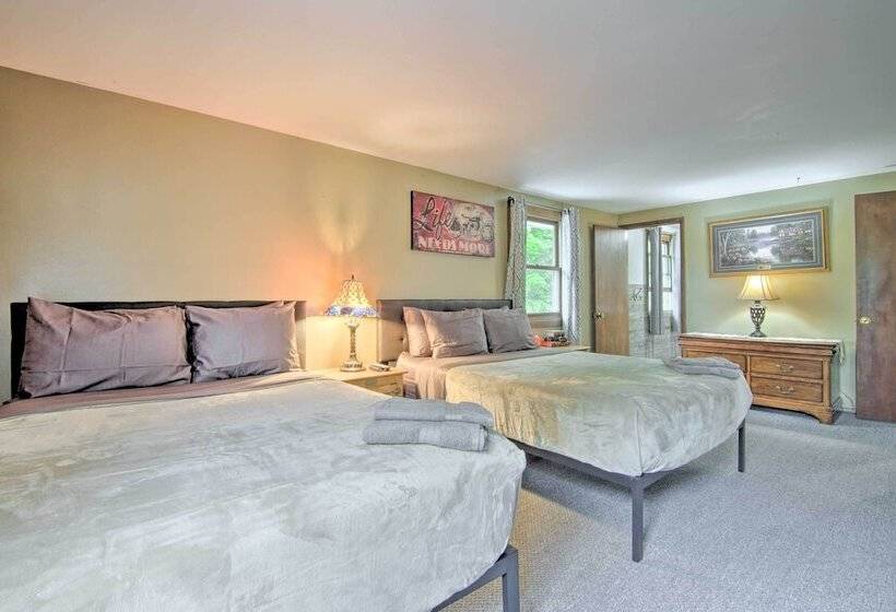 Inviting Twin Lakes Home W/ Indoor + Outdoor Bars!