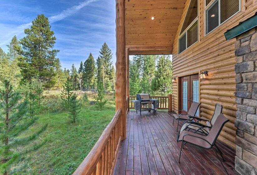 Island Park Cabin W/ Stunning Forest Views!