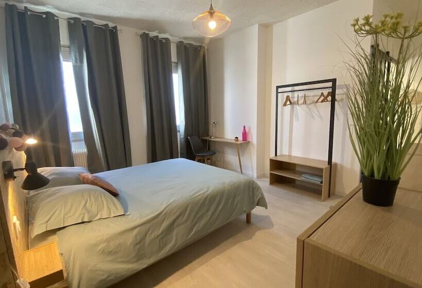 La Maison D Angélique   Colocation Hôtelière à 150m Gare Tgv  Grande Cuisine équipée & Salon   Fibre