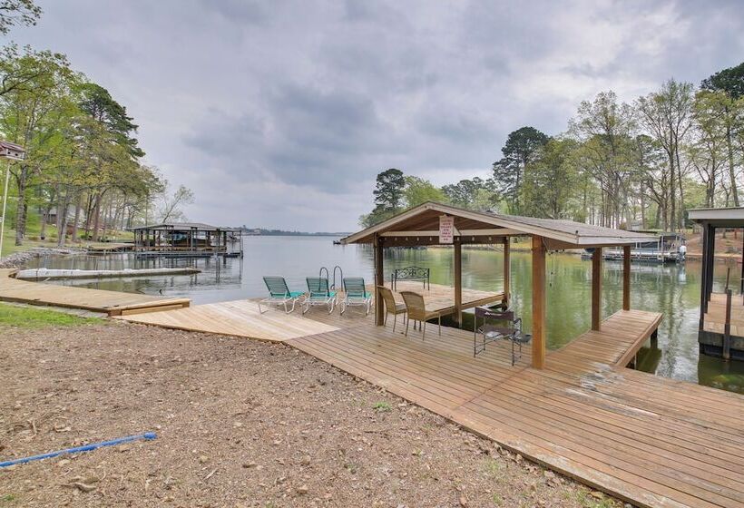 Cozy Lake Cabin W/ Dock In Hot Springs Nat L Park