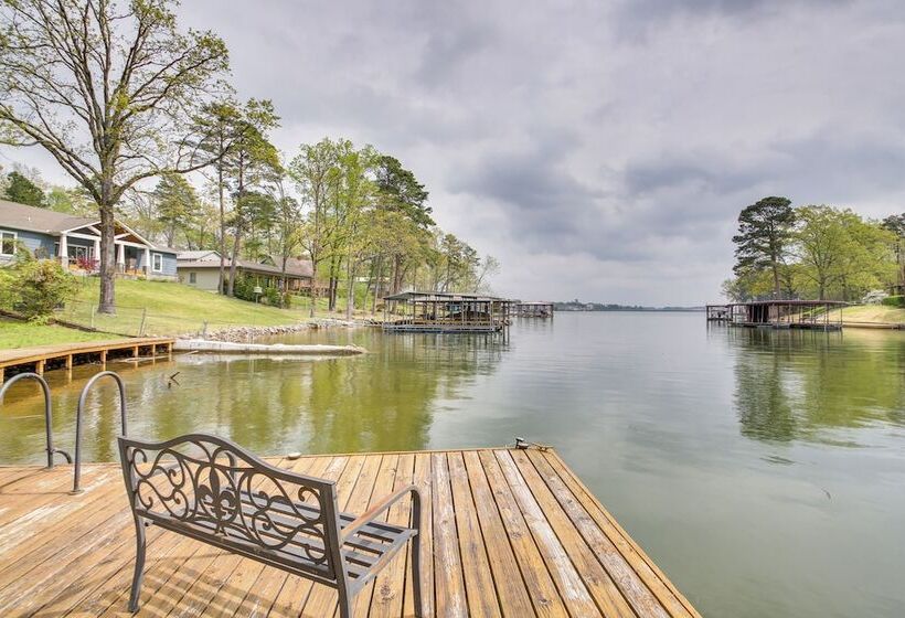 Cozy Lake Cabin W/ Dock In Hot Springs Nat L Park