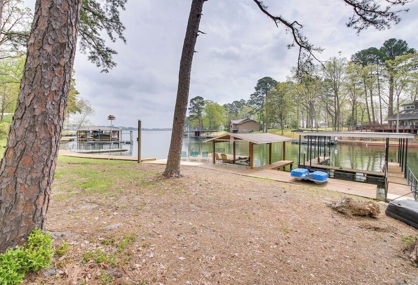Cozy Lake Cabin W/ Dock In Hot Springs Nat L Park